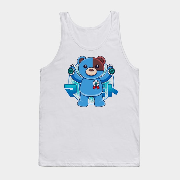 Vivy Bear Tank Top by logozaste